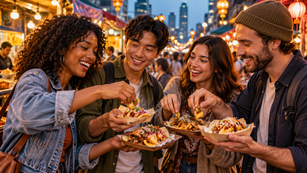 The Art of Sharing Food in a City