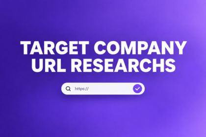 Target Company URL Research
