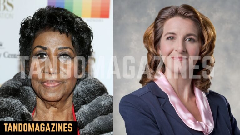 Aretha Franklin and Kathy Warden